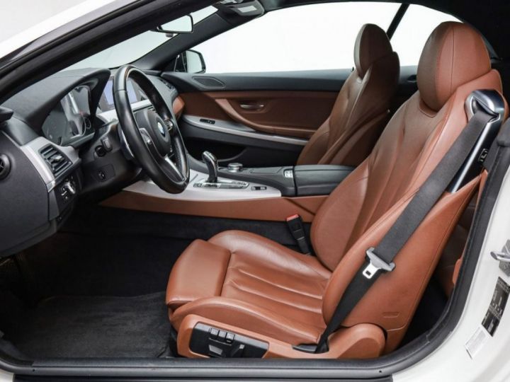 BMW Série 6 640 D 313 BVA8 Xdrive Cabriolet Pack M-sport  / 06/2018 Blanc métal  - 2