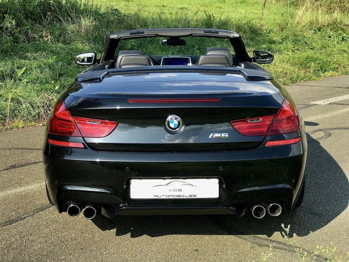 BMW Série 6 BMW F12 M6 CABRIOLET 560CV /HEAD UP/ CARBONE / FULL OPTIONS Noir - 26