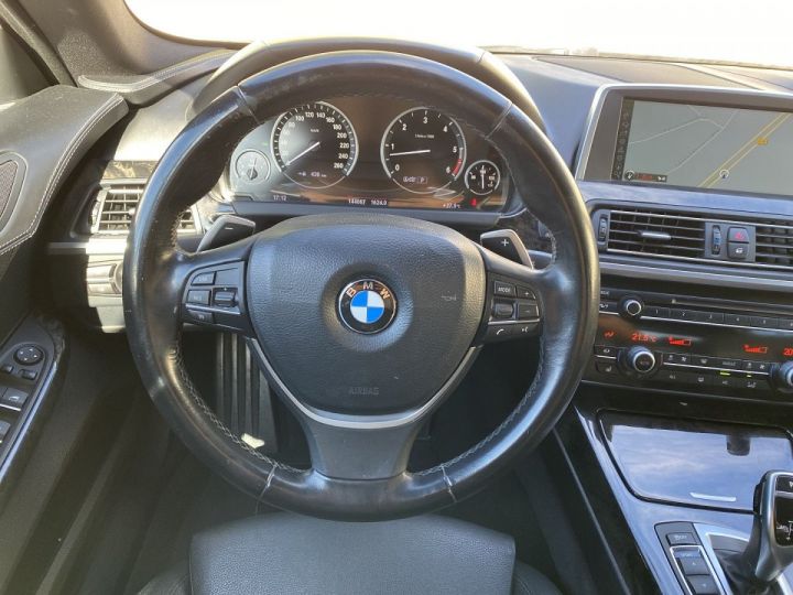 BMW Série 6 Gran Coupe (F06) 640DA 313CH EXCLUSIVE Noir - 9