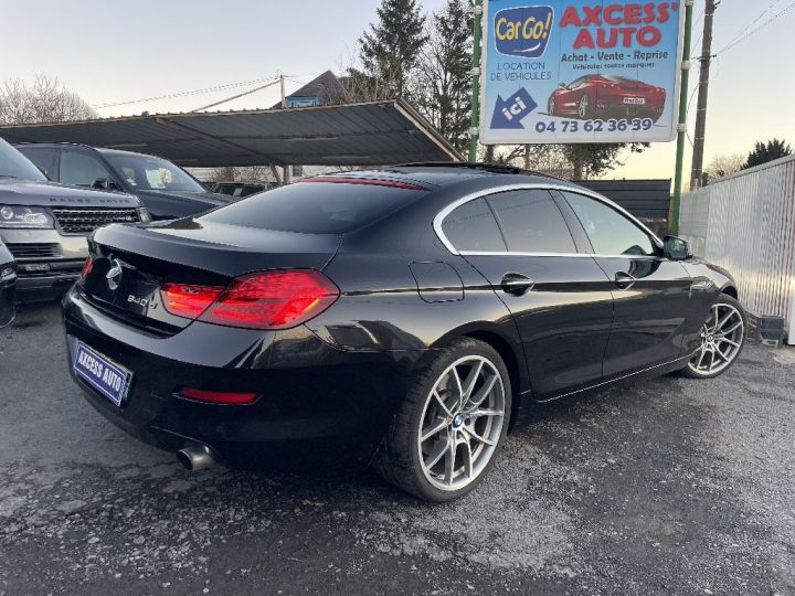 BMW Série 6 Gran Coupe SERIE 640d Coupé 313ch Exclusive Noir - 2