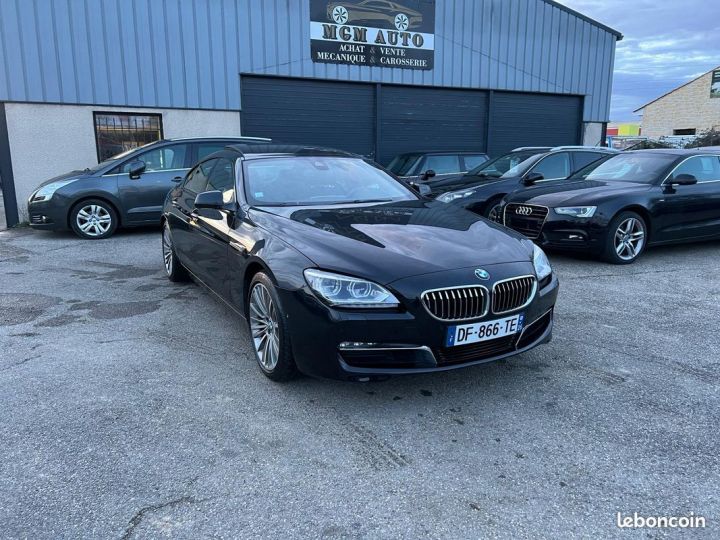 BMW Série 6 serie phase 2grand coupe 640d xdrive 313 ch luxe a Noir - 1