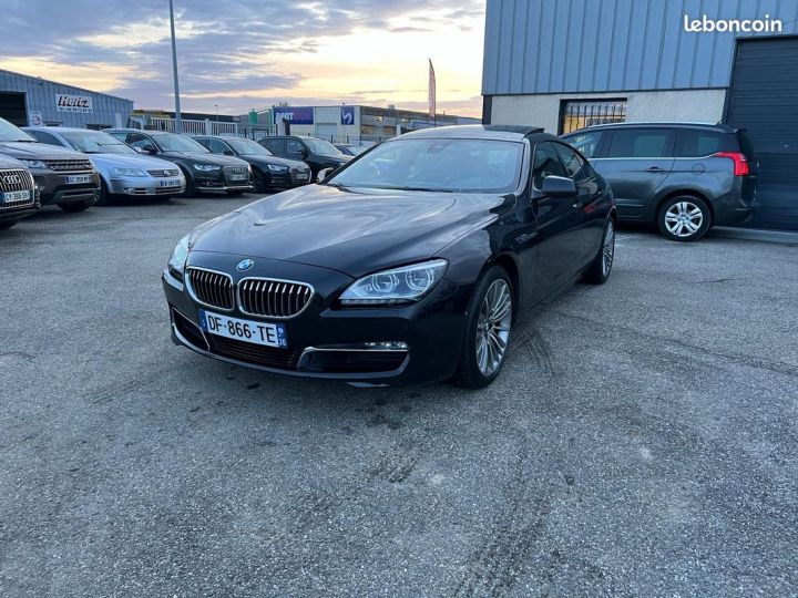 BMW Série 6 serie phase 2grand coupe 640d xdrive 313 ch luxe a Noir - 2