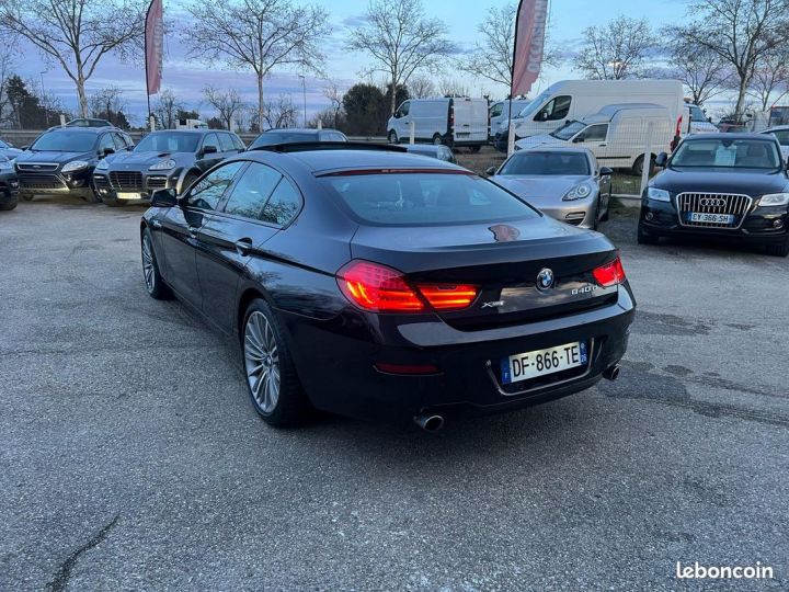 BMW Série 6 serie phase 2grand coupe 640d xdrive 313 ch luxe a Noir - 5