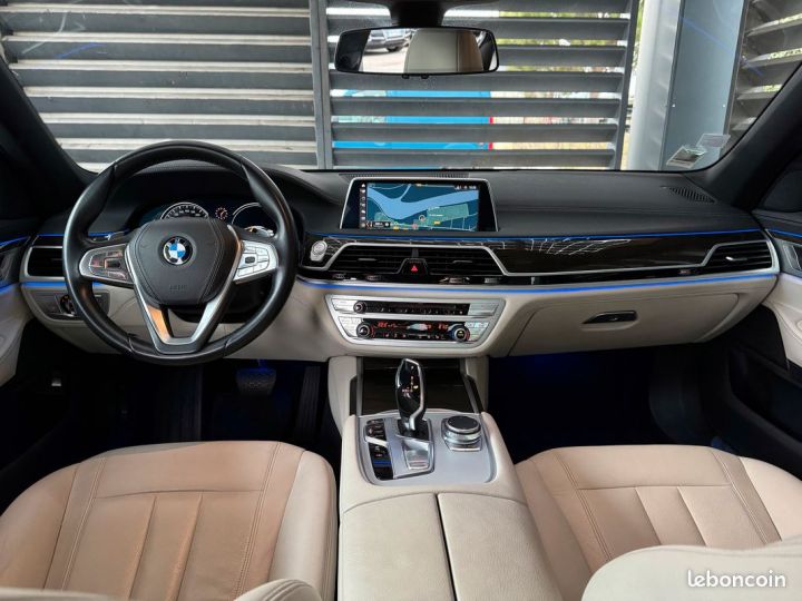 BMW Série 7 serie g11 730d 3.0 265 ch exclusive bva gps pro soft close carbone corp suivi Gris - 5