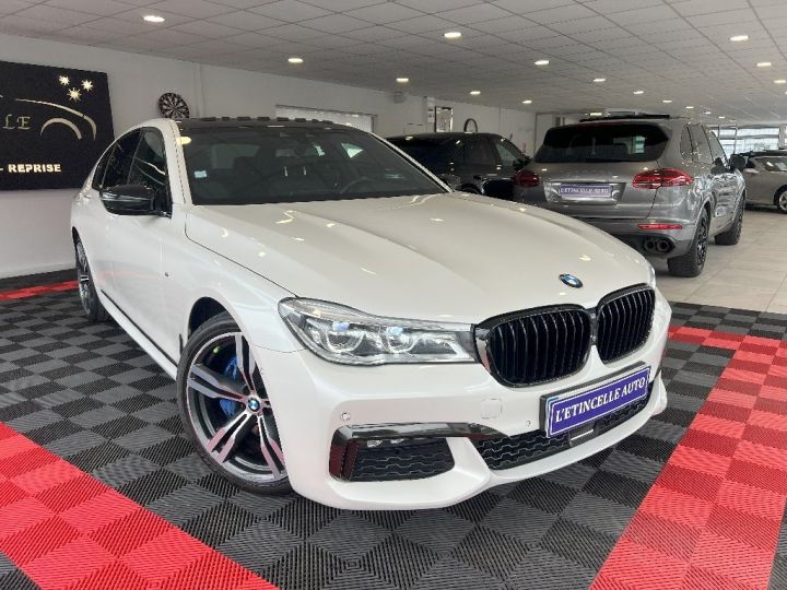 BMW Série 7 SERIE G11 730d xDrive 265ch M Sport Blanc - 4