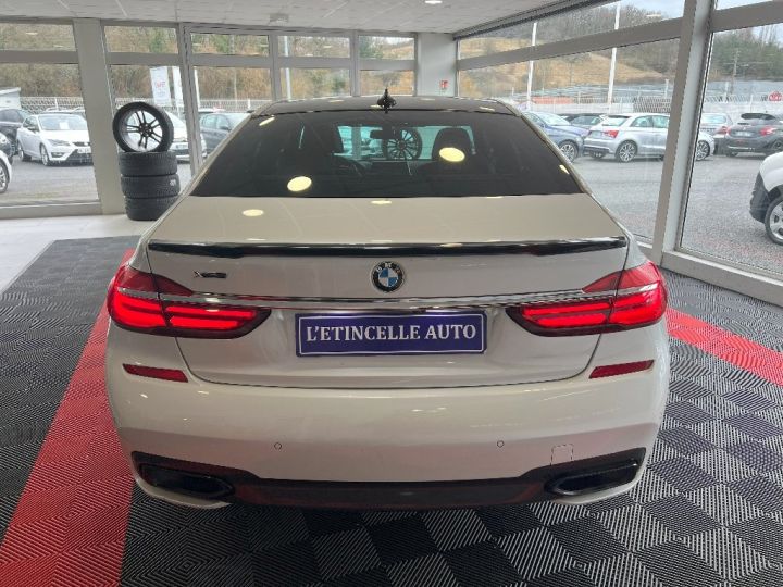 BMW Série 7 SERIE G11 730d xDrive 265ch M Sport Blanc - 9