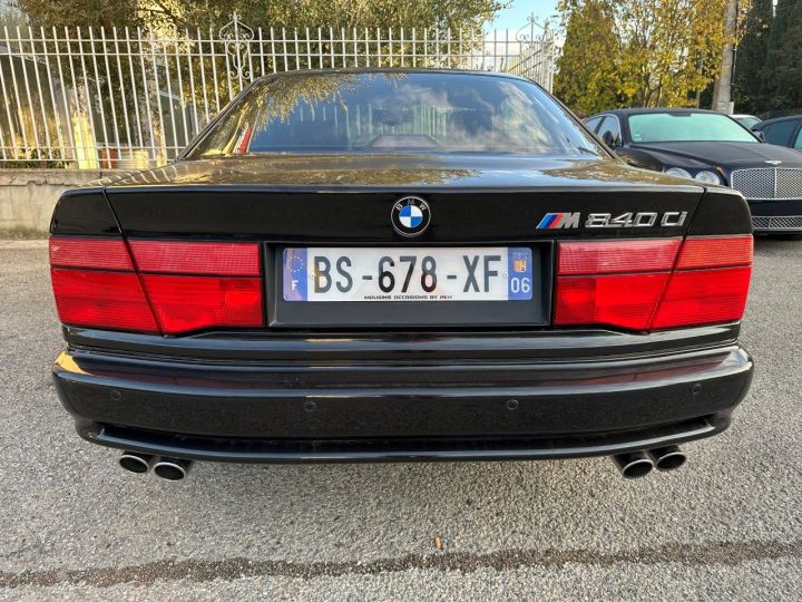 BMW Série 8 840 CIA Noir - 15