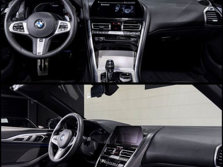 BMW Série 8 M850i Cabriolet V8 4.4 530 – Française Châssis Adaptatif Cristal Harman Kardon 866EMOIS Noir - 7