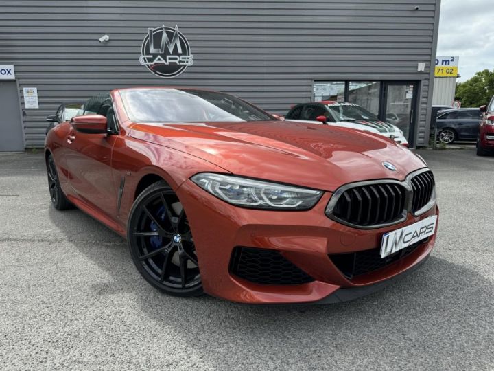 BMW Série 8 SERIE M850i xDrive Cabriolet - BVA CABRIOLET G14 M Performance ORANGE CLAIR - 1