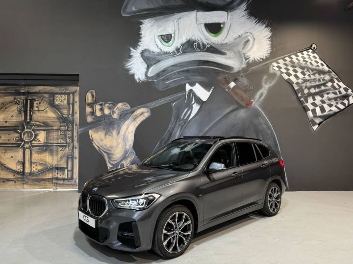 BMW X1 (2) sDrive18d M Sport BVA8 Toit ouvrant Gris Foncé - 1