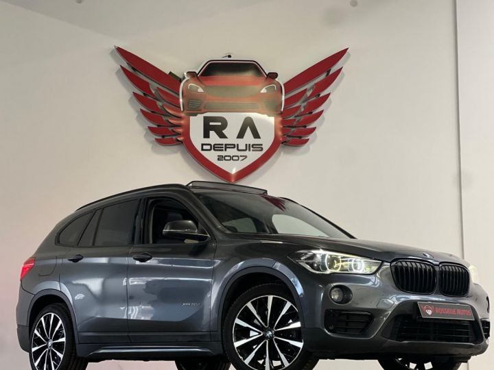 BMW X1 20XDRIVE 190CH SPORT Gris Foncé Métallisé - 1