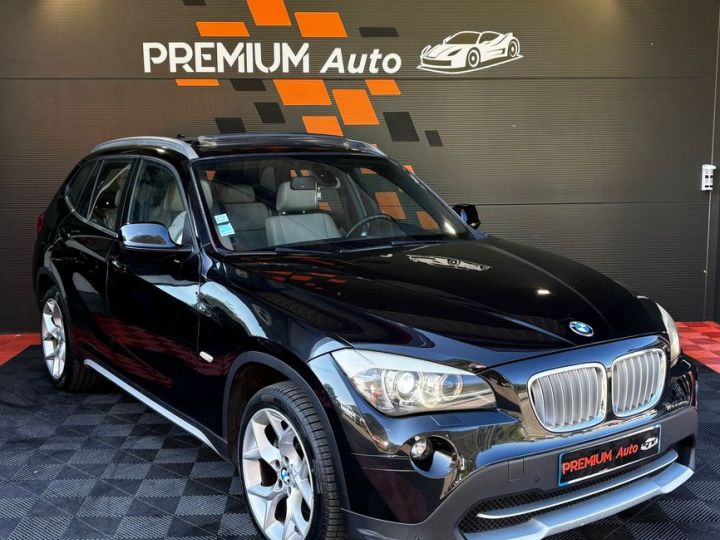 BMW X1 23DA Xdrive Luxe BVA6 4x4 Toit Ouvrant Panoramique Xénon Led GPS Noir - 2