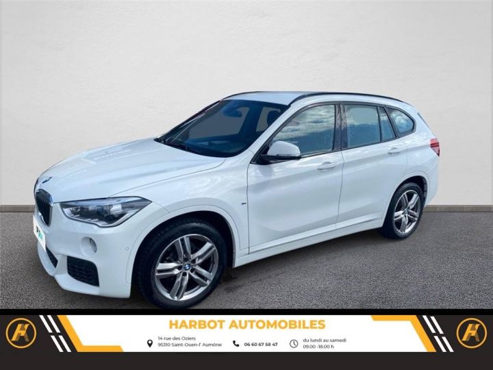 BMW X1 f48 sdrive 16d 116 ch m sport Blanc, Métallisé - 1