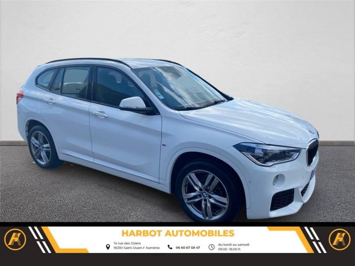 BMW X1 f48 sdrive 16d 116 ch m sport Blanc, Métallisé - 3