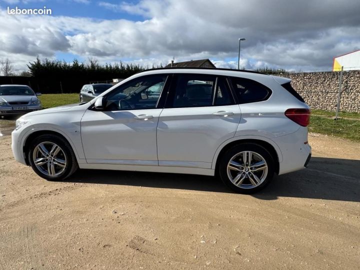 BMW X1 F48 sDrive 18d 150 ch M Sport Blanc - 4