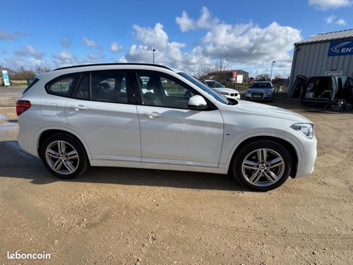 BMW X1 F48 sDrive 18d 150 ch M Sport Blanc - 10