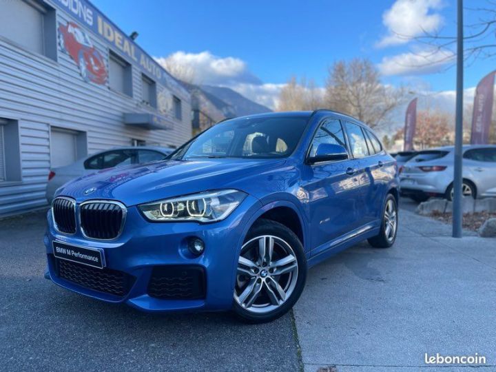 BMW X1 F48 xDrive 20I 192ch M Sport BVA 68.100 Kms Bleu - 2