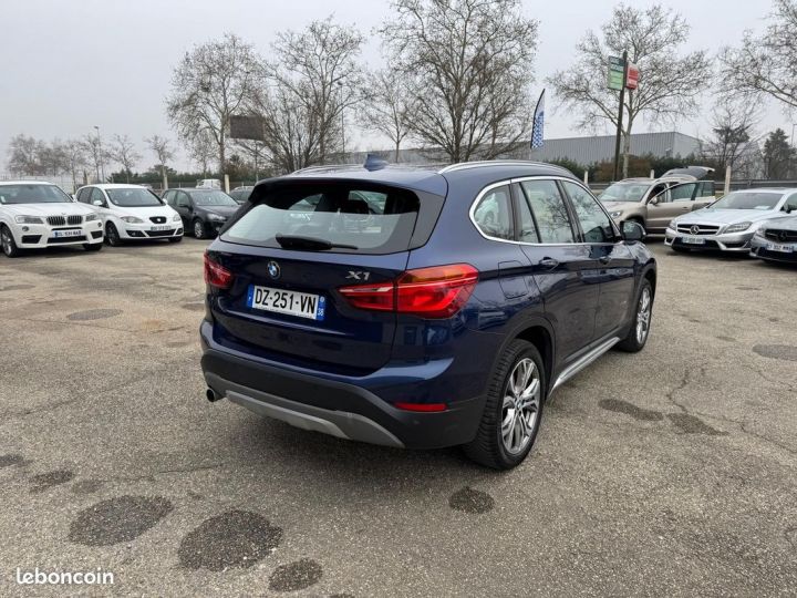 BMW X1 xdrive 18da 150 ch xline -attellage Bleu - 4