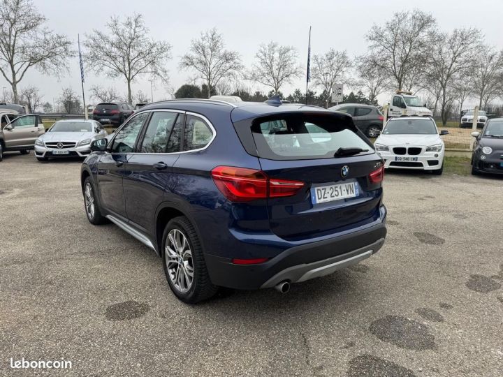 BMW X1 xdrive 18da 150 ch xline -attellage Bleu - 5