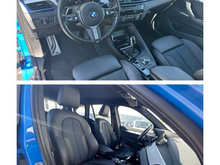 BMW X1 Xdrive18d MSport BVA8 Lci 1ère Main Bleu - 3