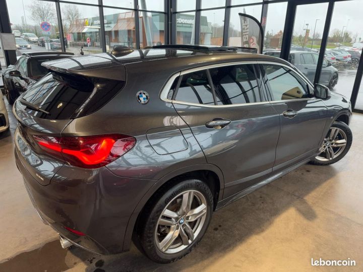 BMW X2 18D 150CH M-SPORT Garantie 6 ans Toit ouvrant Hayon électrique Caméra de recul 18P 419-mois Gris - 2