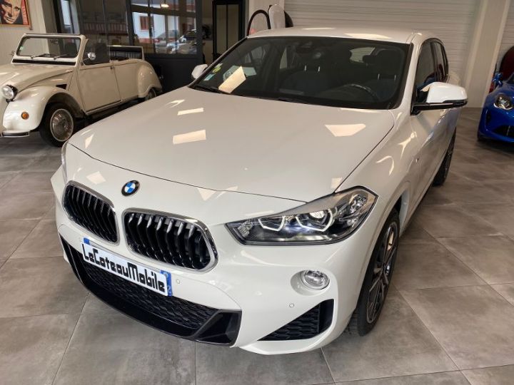 BMW X2 SDrive 18 D 150cv M SPORT  DKG blanc - 1