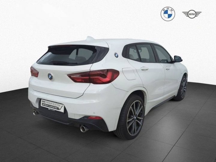 BMW X2 xDrive20dA M Sport Blanc - 5