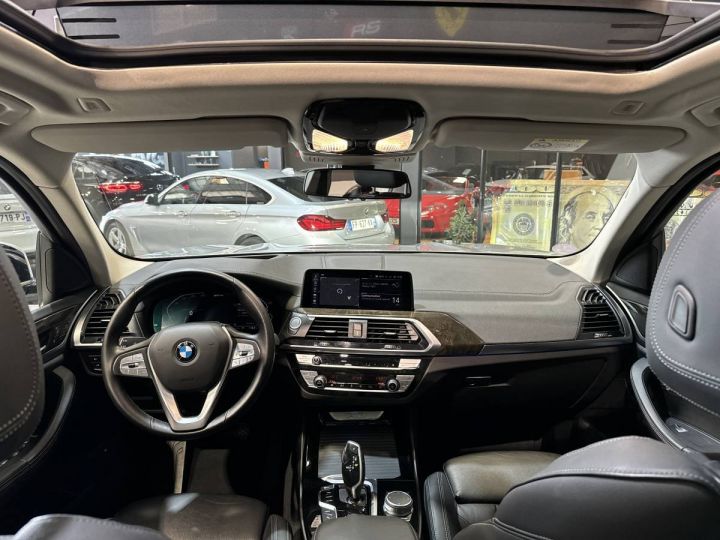 BMW X3 30e 292ch Luxury BVA8 Toit ouvrant Gris Clair - 9