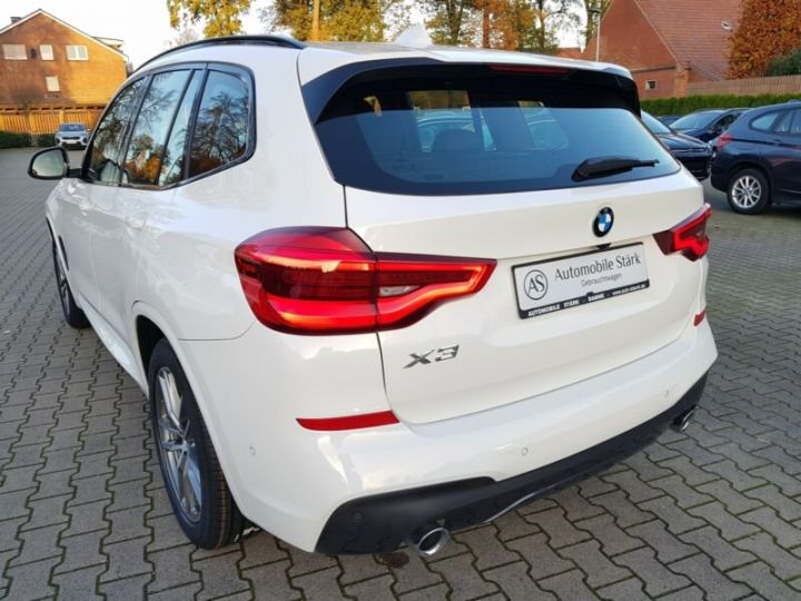 BMW X3 BMW X3 xDrive 20d M Sport blanc - 8