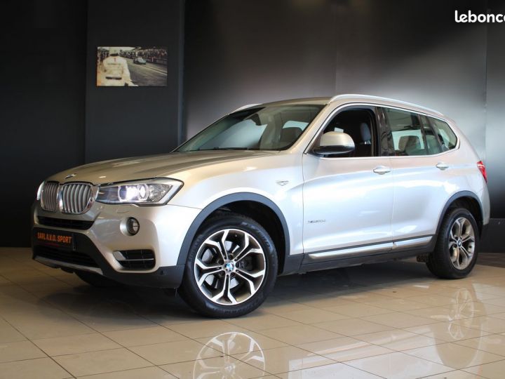 BMW X3 (F25) (2) XDRIVE30DA 258 XLINE Garantie 12M P&MO Gris - 1