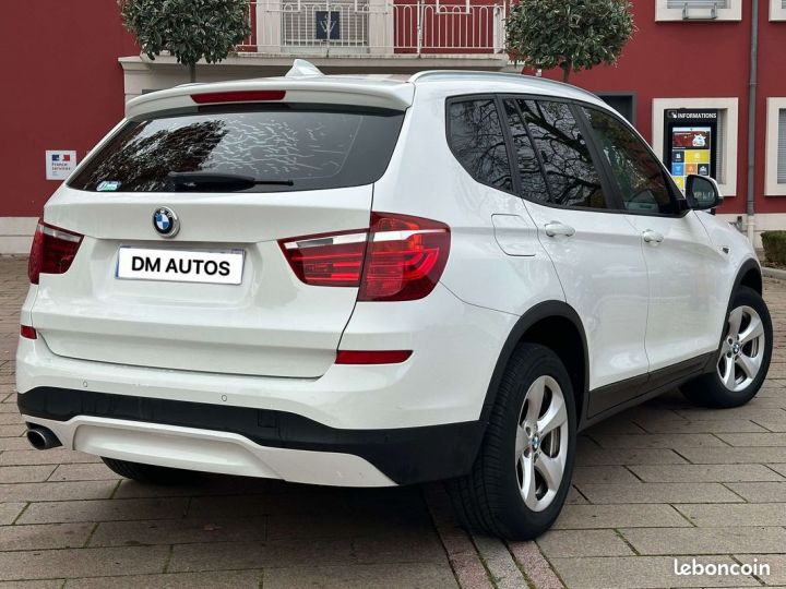 BMW X3 f25 lci 18d business bva 2015 Blanc - 5