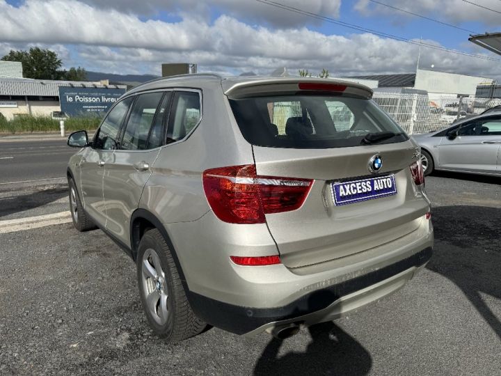 BMW X3 F25 LCI xDrive20d 190ch Lounge A Beige - 9