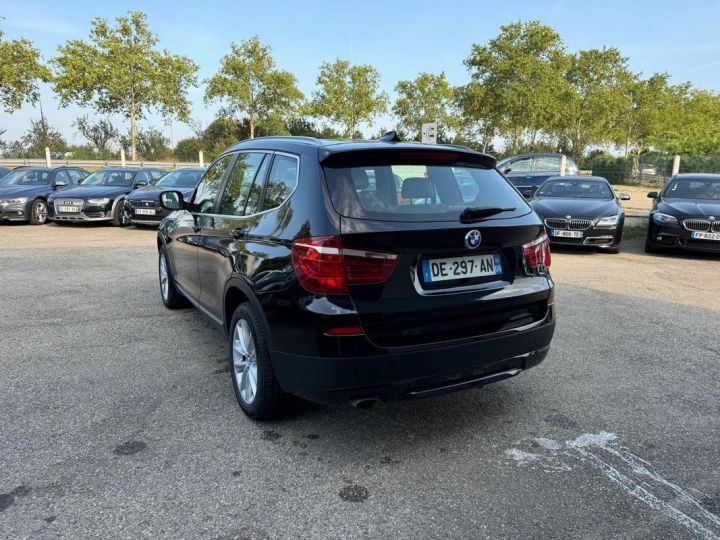 BMW X3 f25 xdrive 20d 184 ch exclusive steptronic ba toit pano- cuir sieges electrique -camera -xenon Noir - 4