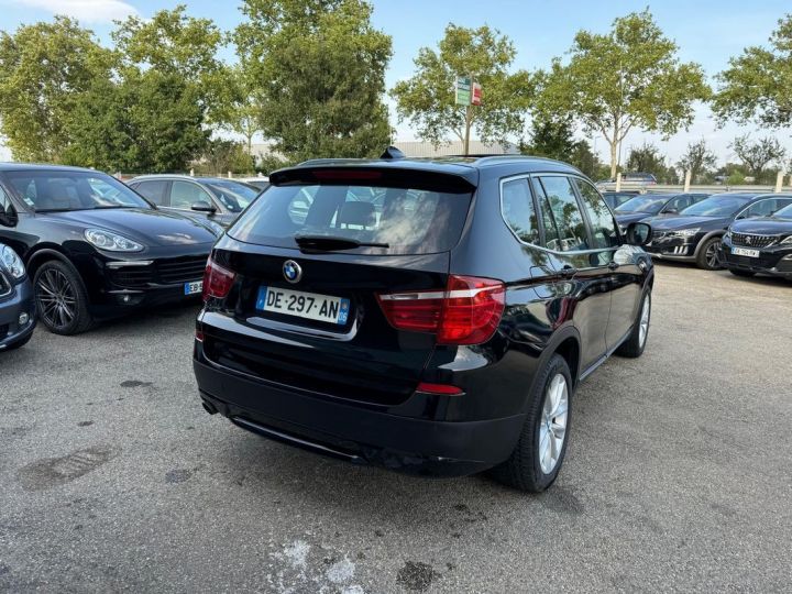 BMW X3 f25 xdrive 20d 184 ch exclusive steptronic ba toit pano- cuir sieges electrique -camera -xenon Noir - 5