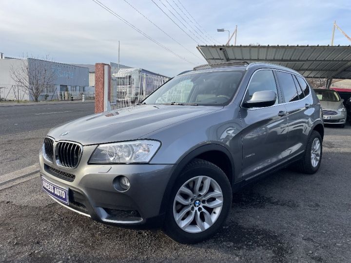 BMW X3 F25 xDrive20d 184ch Luxe Gris - 1