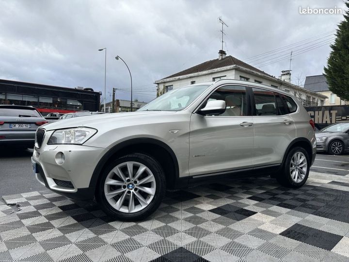 BMW X3 (F25) XDRIVE20DA 184CH LUXE Gris - 10