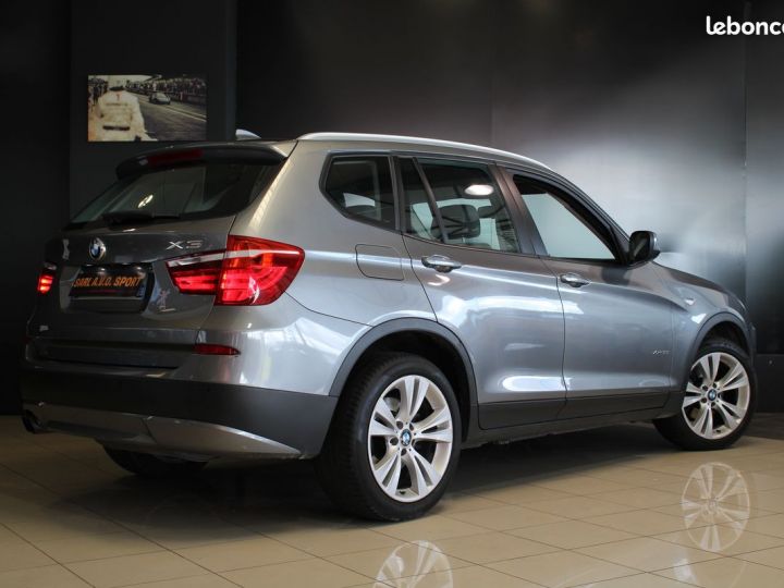 BMW X3 (F25) XDRIVE35I 306 EXCLUSIVE BVA8 Garantie 12M P&MO Gris - 2