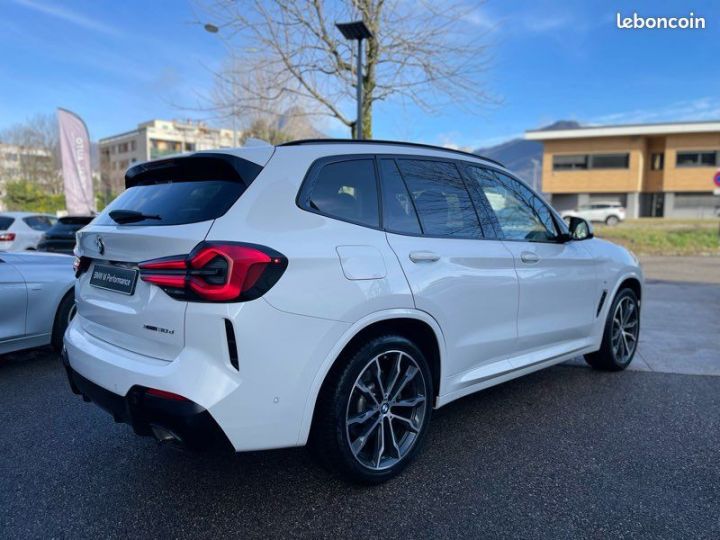 BMW X3 G01 (2) xDrive30d 286ch M Sport Blanc - 4