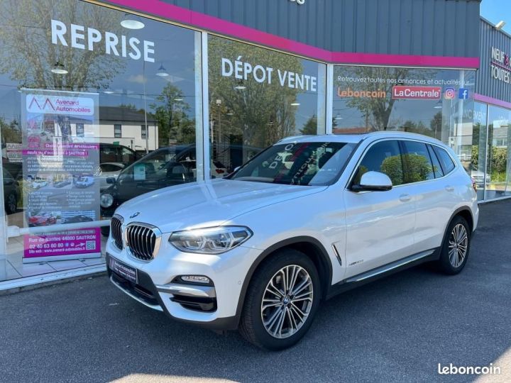 BMW X3 G01 XDrive20d 190ch BVA8 Luxury Blanc - 1