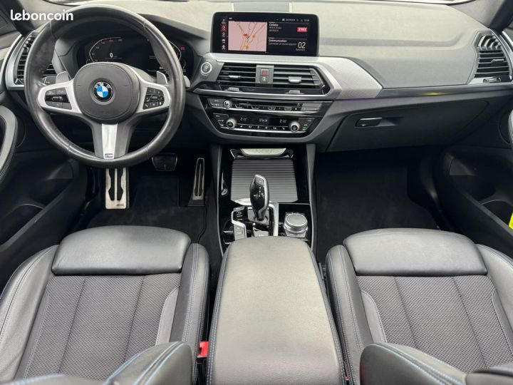 BMW X3 M Sport xDrive 20d 190 CH BVA8 Garantie 6ans toit ouvrant virtual cockpit Pack Black 469-mois Blanc - 5