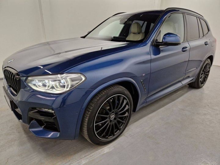 BMW X3 M40d PANO/TETE HAUTE/ATTELAGE Bleu - 1