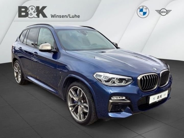 BMW X3 M40d XDrive BVA8 – TOIT PANO – NAV – CAMERA – H&K – ATT. - 1ère Main - TVA Récup. - Garantie 12 Mois Bleu - 2