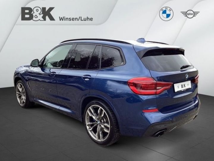 BMW X3 M40d XDrive BVA8 – TOIT PANO – NAV – CAMERA – H&K – ATT. - 1ère Main - TVA Récup. - Garantie 12 Mois Bleu - 4