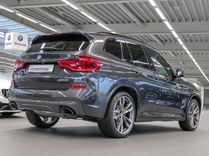 BMW X3 M40i Xdrive BVA8 – TOIT PANO – CAMERA – H&K – ATTELAGE - JANTES 21 – TVA récup. – Garantie 12 mois Gris - 4