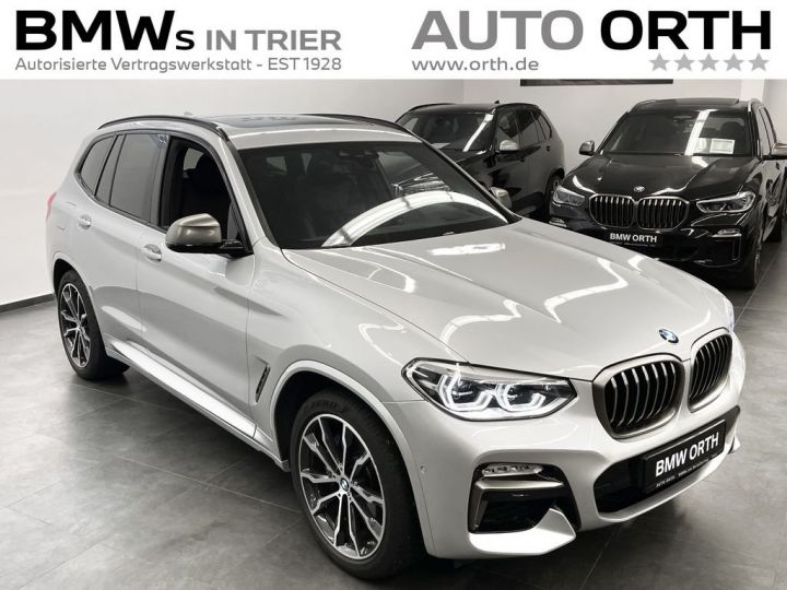 BMW X3 M40i Xdrive BVA8 / TOIT PANO – H&K - CAMERA 360° - TVA Récup. – Garantie 12 Mois Gris Clair - 3