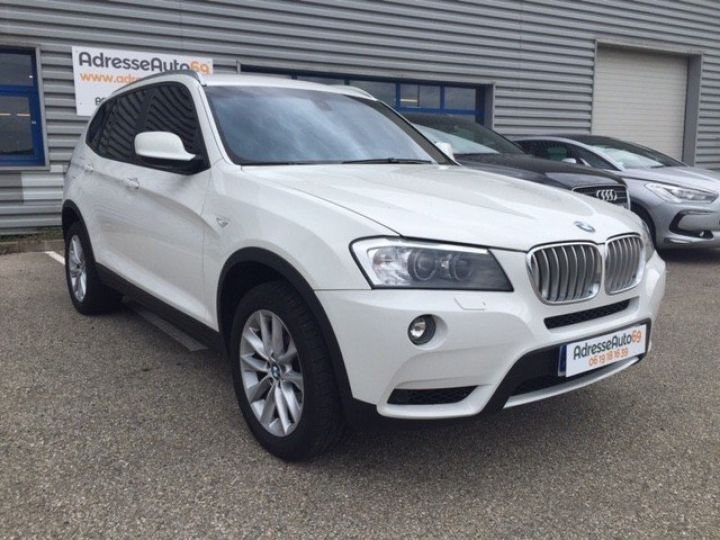 BMW X3 X-DRIVE 35DA 313CV LUXE BVA8     Diesel BLANC - 1