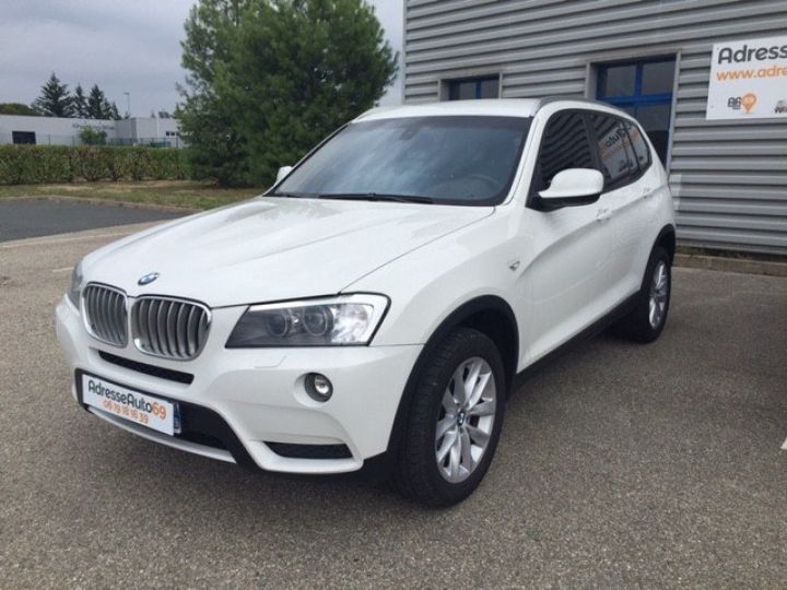 BMW X3 X-DRIVE 35DA 313CV LUXE BVA8     Diesel BLANC - 3