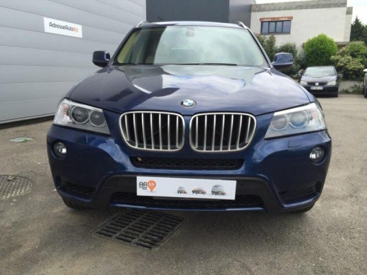 BMW X3 X-DRIVE 35Da EXCLUSIVE BVA8 313cv     Diesel BLEU METAL - 2