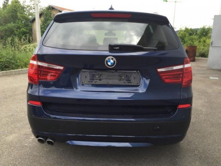 BMW X3 X-DRIVE 35Da EXCLUSIVE BVA8 313cv     Diesel BLEU METAL - 16