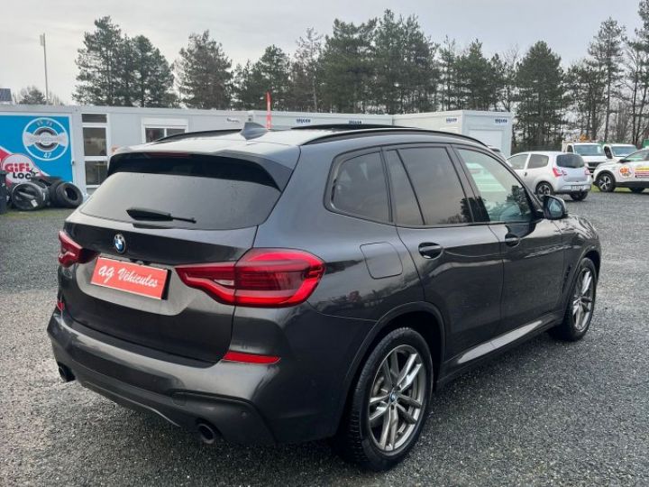 BMW X3  X3 30D 265 CH M-SPORT X-DRIVE gris foncé - 3